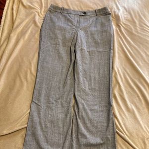 Calvin Klein dress pants, black/white